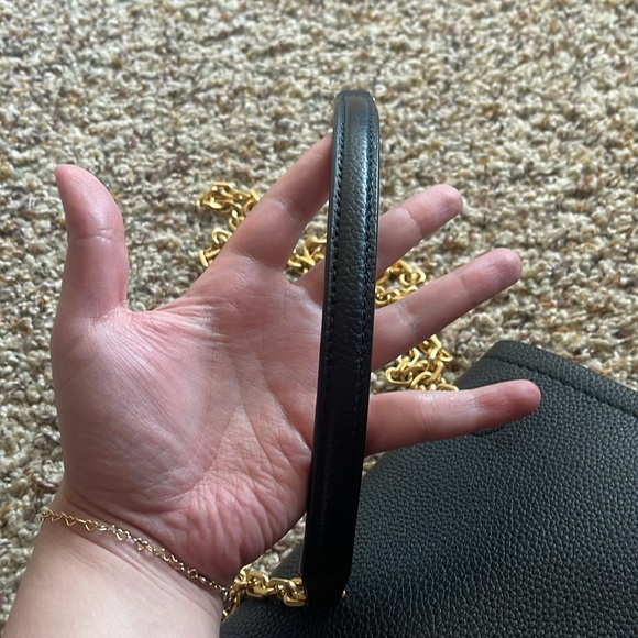 Tory Burch Black Leather Shoulder Bag - Picture 7 of 7